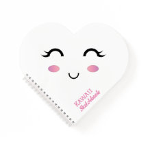 Kawaii Girl Spiral Notebook