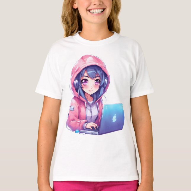 Kawaii Girl T-Shirt (Vorderseite)