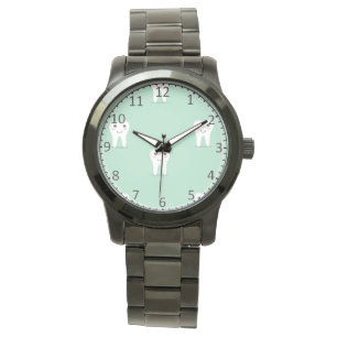 Kawaii-glücklicher Zahn Armbanduhr