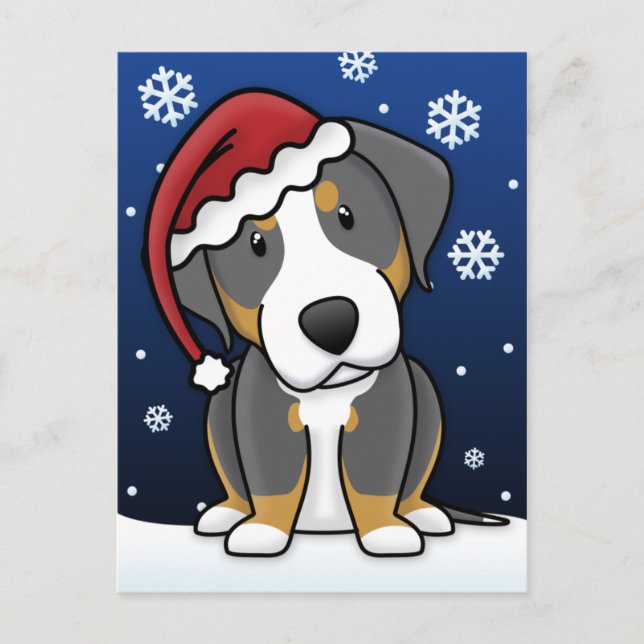 Kawaii größere Schweizer Feiertagspostkarte (Vorderseite)