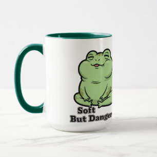 Kawaii Grumpy Frosch Tasse