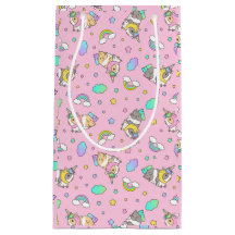 Kawaii Guinea Pig Unicorn Muster in Rosa