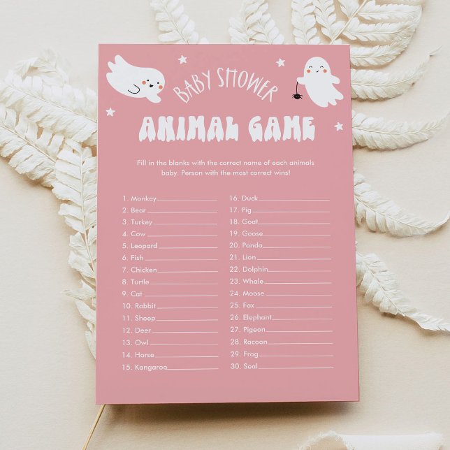 Kawaii Halloween Baby Baby Shooting Game Card Einladung (Von Creator hochgeladen)