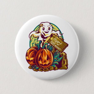 Kawaii halloween button