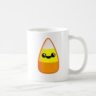 Kawaii Halloween Candy Corn Tasse