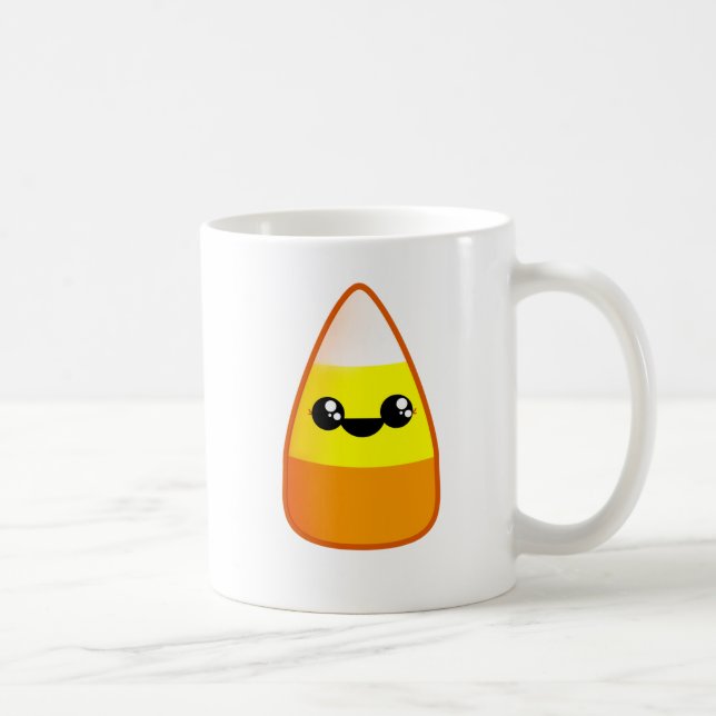 Kawaii Halloween Candy Corn Tasse (Rechts)