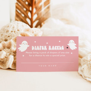 Kawaii Halloween Diaper Raffelkarte Visitenkarte