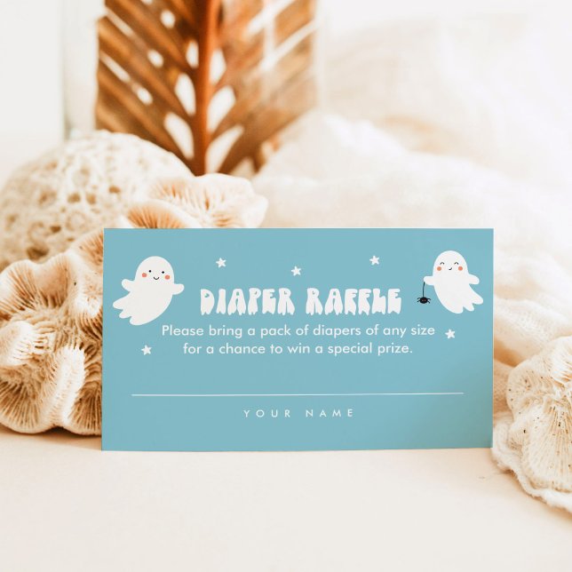 Kawaii Halloween Diaper Raffelkarte Visitenkarte (Von Creator hochgeladen)