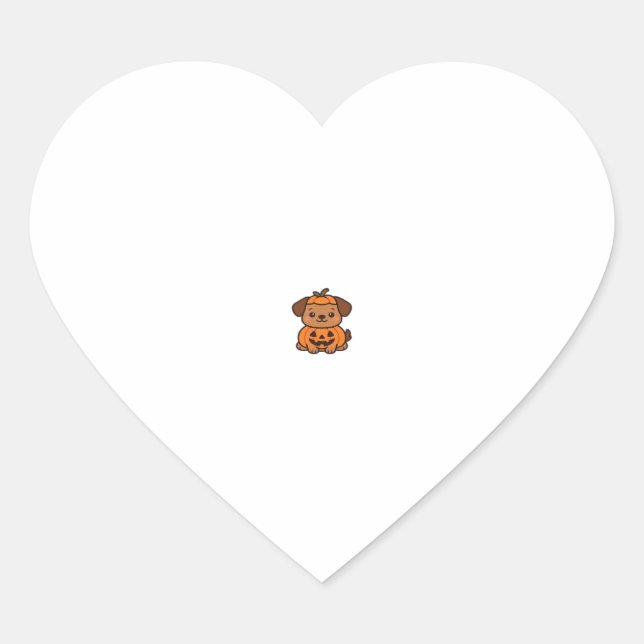 Kawaii Halloween Dog � Pumpkin Puppy Sticker Class (Vorderseite)