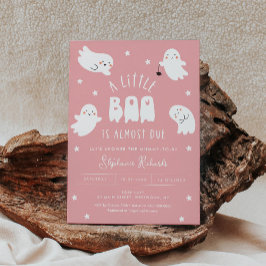 Kawaii Halloween Niedlich Ghost Baby Shower Einlad Einladung