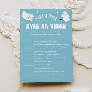 Kawaii Halloween Oben oder unter dem Baby Showspie Einladung