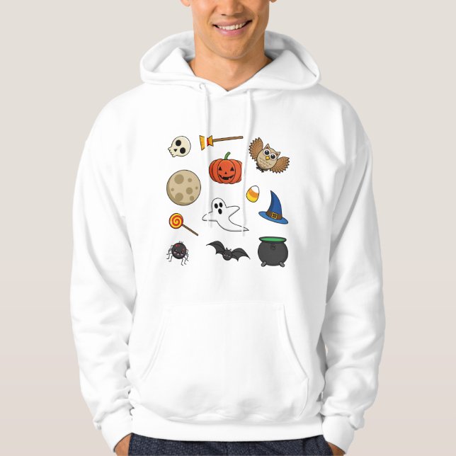 Kawaii Halloween Pack Hoodie (Vorderseite)