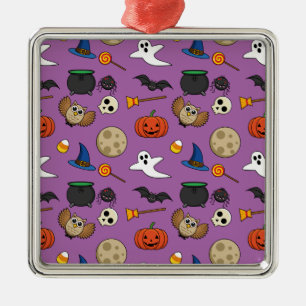 Kawaii Halloween Pack Ornament Aus Metall