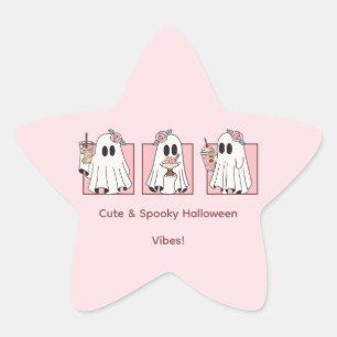 Kawaii Halloween Sticker Set - Niedlich & Spooky F