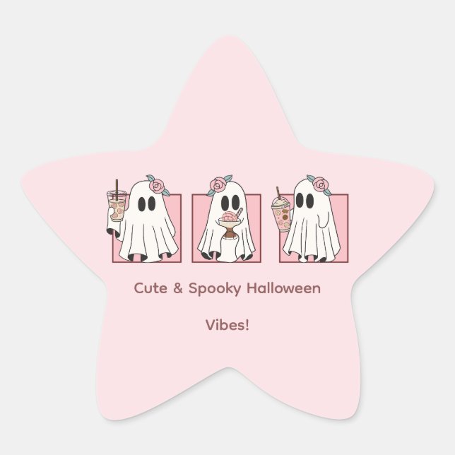 Kawaii Halloween Sticker Set - Niedlich & Spooky F (Vorderseite)