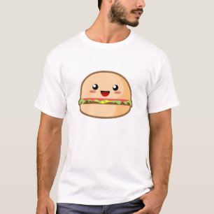 Kawaii Hamburger T-Shirt