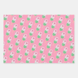Kawaii Hanami Dango Geschenkpapier Set