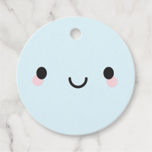 Kawaii Happy Face Geschenkanhänger