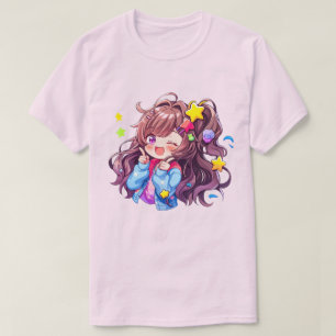 Kawaii Happy Loli Star Girl T-Shirt