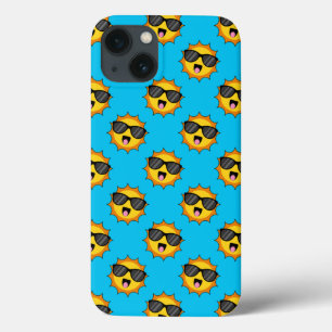 Kawaii Happy Sun mit Sonnenbrille Case-Mate iPhone Hülle