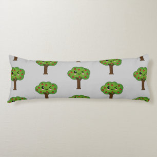 Kawaii Happy Winking Apple Tree Seitenschläferkissen