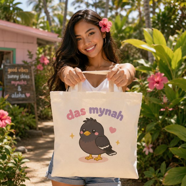 Kawaii Hawaii - Der Mynah Tragetasche (Von Creator hochgeladen)