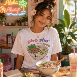 Kawaii Hawaii - pho sho Tri-Blend Shirt