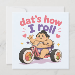 Kawaii Hawaii süße Notizkarte Mitteilungskarte