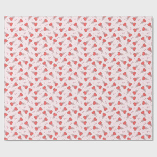 Kawaii Heart Lutscher Verpackungspapier Geschenkpapier