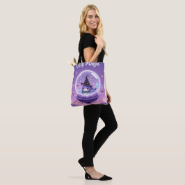 Kawaii Hexen-Schneekugel-Tasche Lila