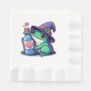 Kawaii Hexenliebeselixir Serviette