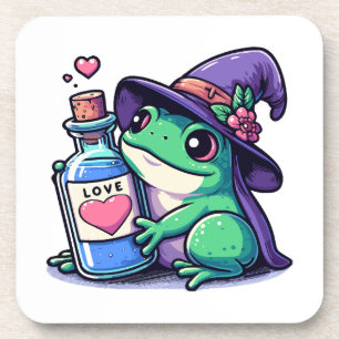 Kawaii-Hexentrank-Liebeselixir Getränkeuntersetzer