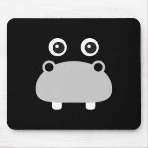 Kawaii Hippo Face Easy Halloween Costume Boys Mousepad