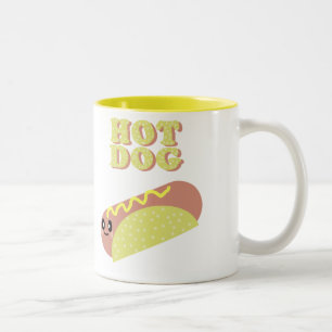 KAWAII HOTDOG NIEDLICHE TASSE
