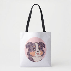 Kawaii-Hund aus niedlichem Cartoon