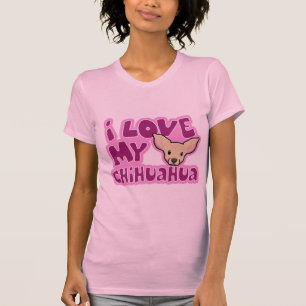 Kawaii I Liebe mein Chihuahua T-Shirt