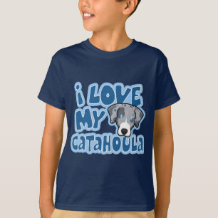 Kawaii I Liebe meines Catahoula Kindes T-Shirt