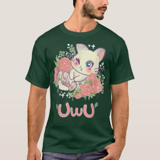 Kawaii I UwU Cat I Kawaii Meme Cute Japan Anime Ki T-Shirt