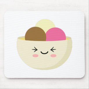 Kawaii Ice Cream Mousepad