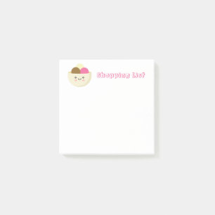 Kawaii Ice Cream Post-it Klebezettel