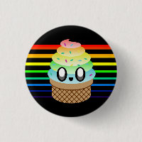 KAWAII ICE CREAM RAINBOW CONE STRIPES