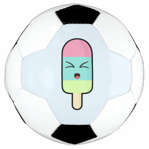 Kawaii Ice Creme Fußball