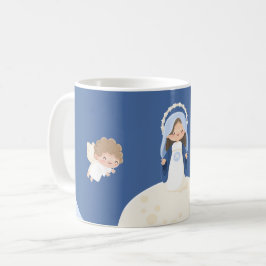 Kawaii Immaculate Empfängnis von Mary Kaffeetasse