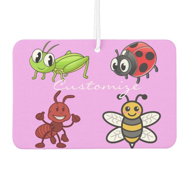 Kawaii Insects Thunder_Cove Autolufterfrischer (Vorderseite)
