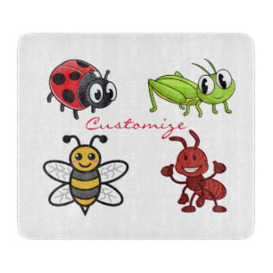Kawaii Insects Thunder_Cove Schneidebrett