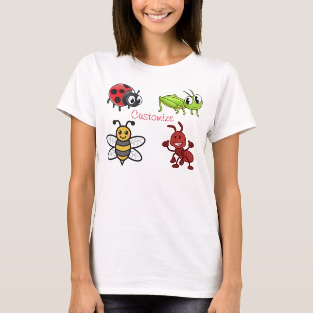 Kawaii Insects Thunder_Cove T-Shirt (Vorderseite)