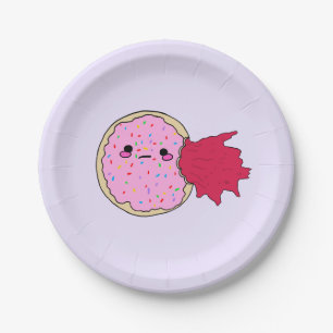 Kawaii Jam Donut Eat Me Pappteller