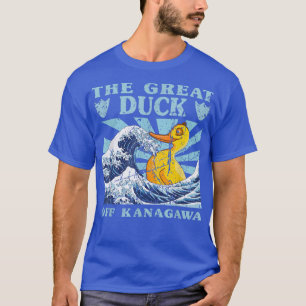 Kawaii Japan Great Wave Great Duck Niedlich Japan T-Shirt