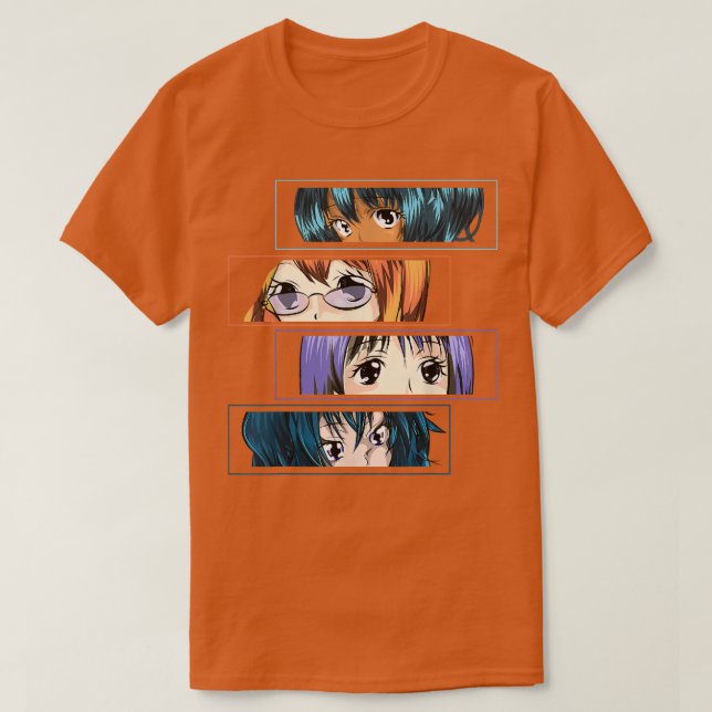 Kawaii Japan Manga Otaku Girl Japanisch Anime Otak T-Shirt (Design vorne)