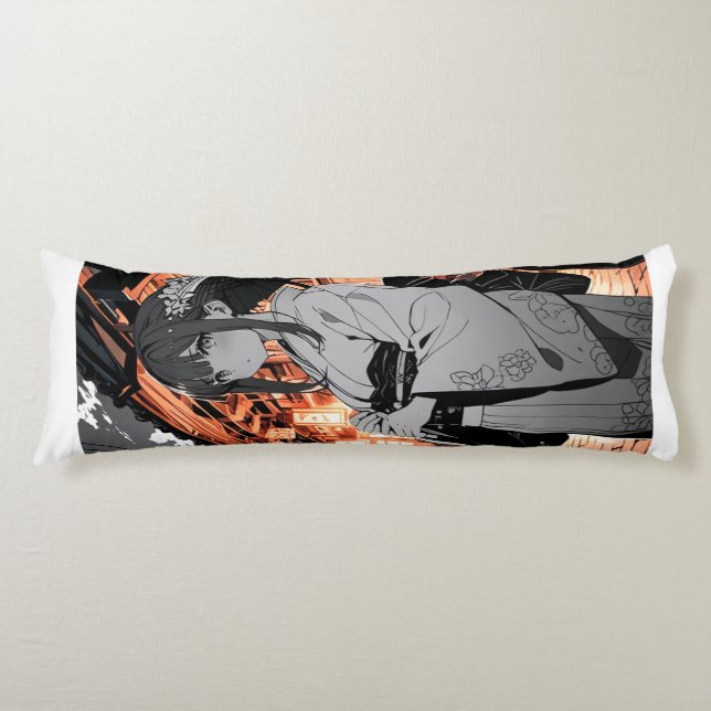 KAWAII Japanese Girl Body pillow Seitenschläferkissen (Vorderseite)